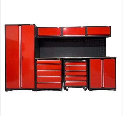 Armazém de ferramentas de garagem de metal personalizado Armazém de ferramentas de rolamento pesado para ferramentas de garagem