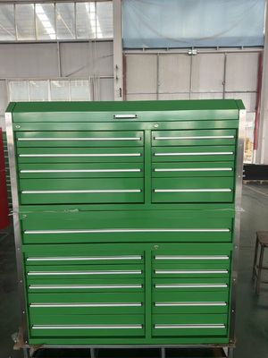 Ferramentas da loja de garagem Ferramentas de aço laminado a frio Armazém de ferramentas de gaveta pesada para 48 ferramentas