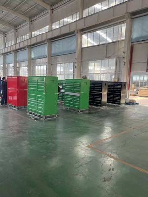 Fim de aço revestido em pó 19 gaveta 72&quot; armário de ferramentas metálicas pesadas para oficina