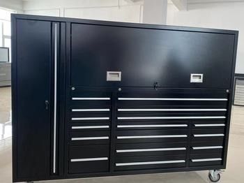 Caixa de ferramentas de ferro pesado de 72 &quot;em rodas para armazenamento de garagem e equipamentos de oficina