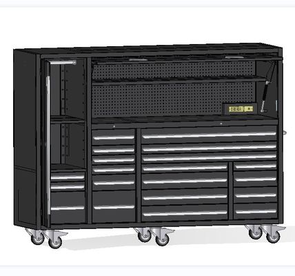 Suporte personalizado 72 polegadas armário de ferramentas pesadas para armazenamento de garagem de Qingdao