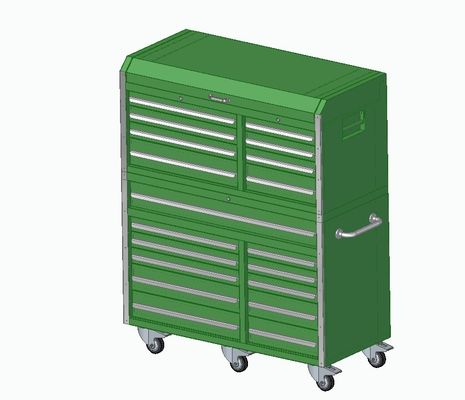 Suporte personalizado OBM 19 Caixas de Ferro Garagem Roller caixa de ferramentas para ferramentas pesadas