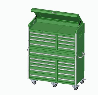 Suporte personalizado OBM 19 Caixas de Ferro Garagem Roller caixa de ferramentas para ferramentas pesadas