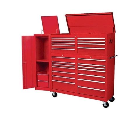 Trolley grande ferramenta de metal com ferramentas de segurança de rolamento armário feito de aço laminado a frio