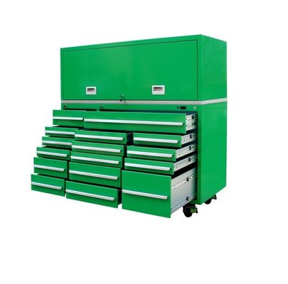 Pulver Coat Steel Portátil 16 gavetas Caixa de ferramentas de rolamento com balcão de aço inoxidável