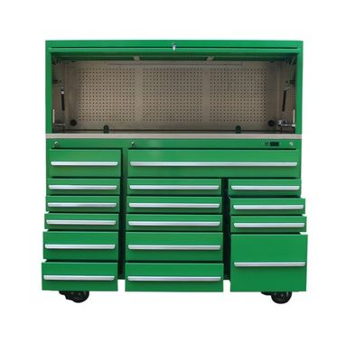Kit de Reparação de Carros Com Garagem Rolling Tool Cabinet Trolley e caixa de aço inoxidável