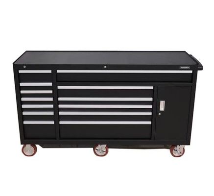 Caixa de ferramentas mecânica de estilo fechamento conveniente com armário de rolos e conjunto de extensão de cabelo V-Light